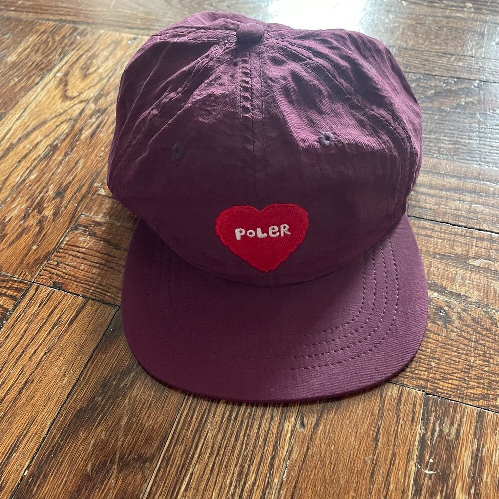 Poler Burgundy Flat Brim
